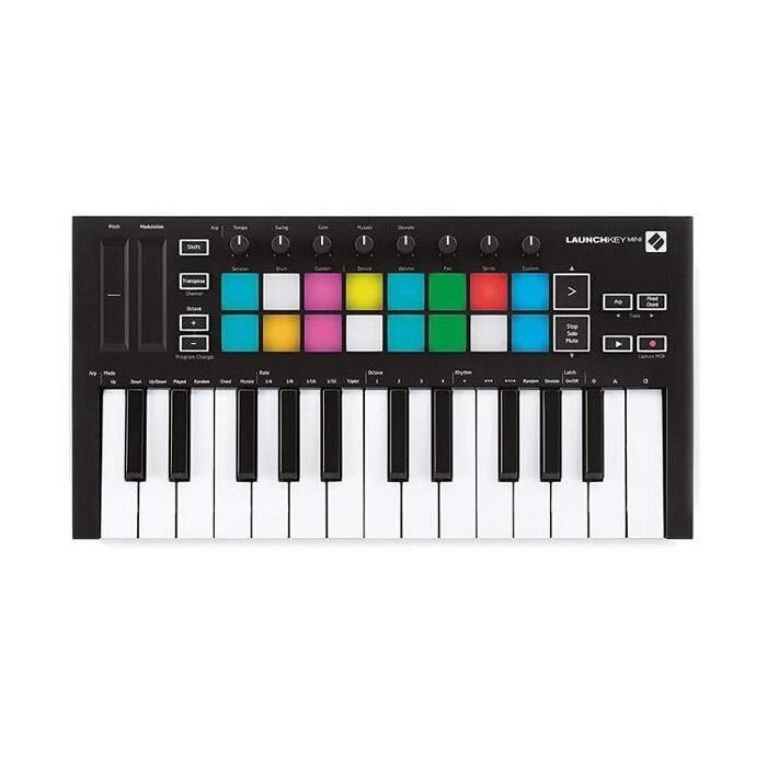 主控鍵盤控制 Novation LaunchKey Mini MK3 25鍵 MIDI鍵盤