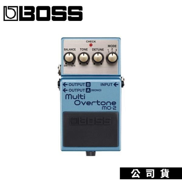 多重泛音效果器 BOSS MO2 Overtone 電吉他單顆失真效果器