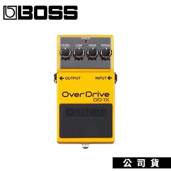 電吉他單顆效果器 BOSS OD-1X 破音效果器 失真效果器