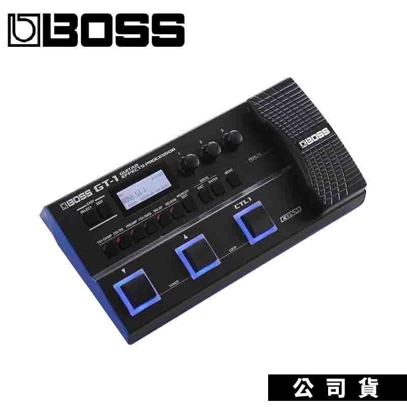 BOSS GT-1 電吉他 綜合效果器 贈原廠變壓器