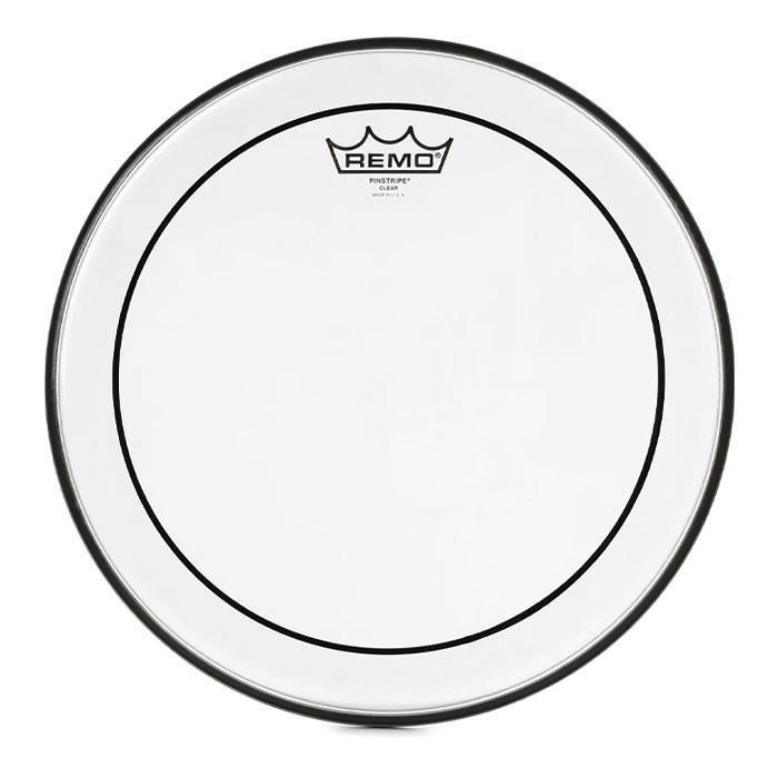 REMO 12"鼓皮 Pinstripe 雙層透明油麵
