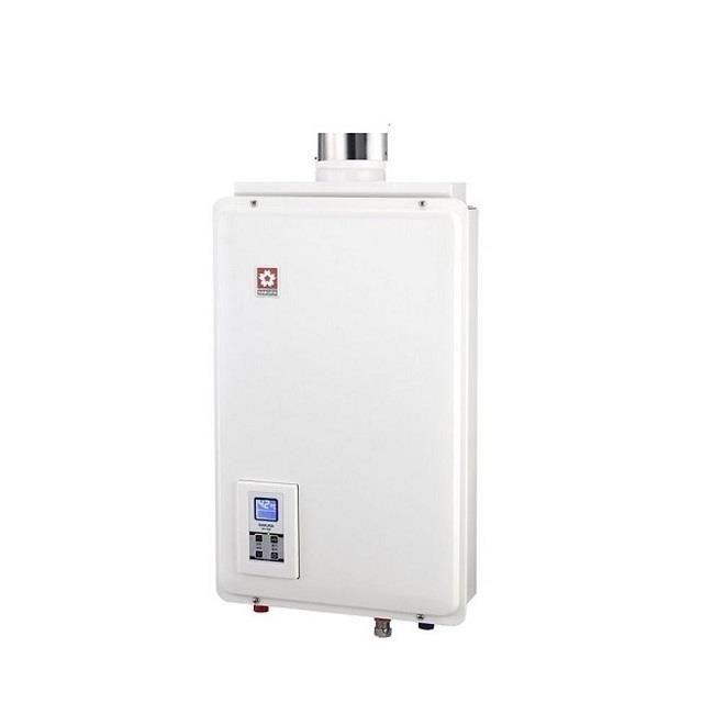 SAKURA 櫻花 【南紡購物中心】 【SH-1680N】16公升強制排氣熱水器天然氣