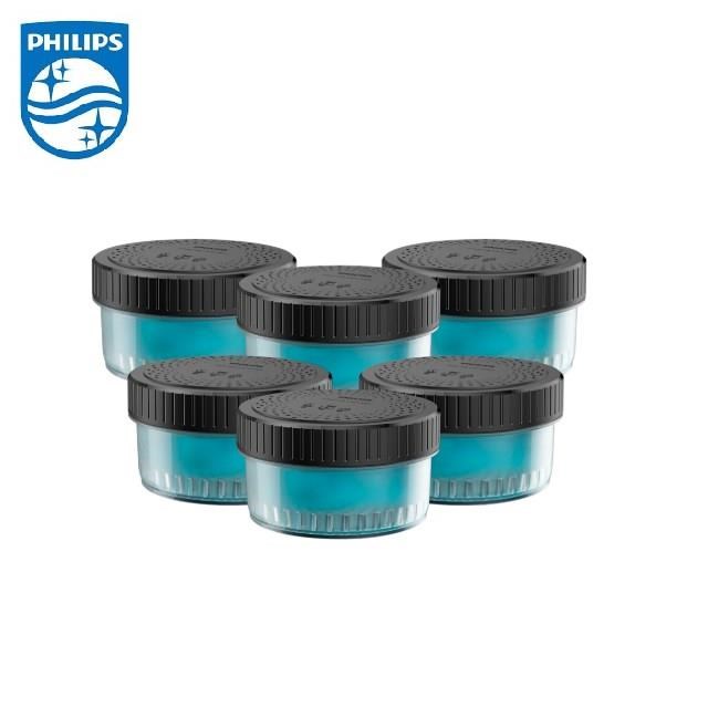 PHILIPS 飛利浦 S5000/S7000/S9000智能系列電鬍刀清洗座藥水匣 (CC16/51)