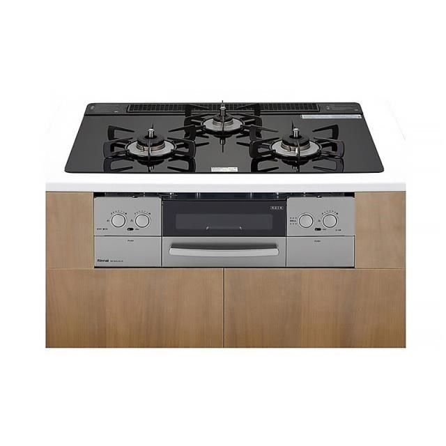 林內【RB71W23L1R5-TR LPG】嵌入式防漏三口瓦斯爐+小烤箱(黑)桶裝瓦斯全臺安裝