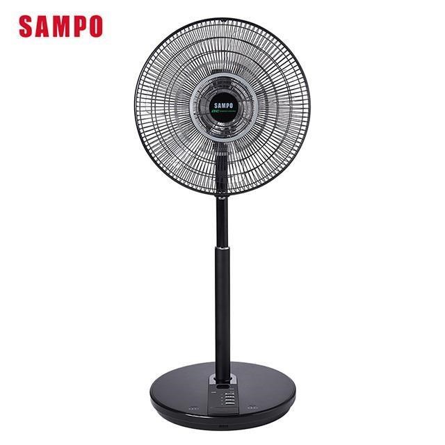 SAMPO 聲寶 【南紡購物中心】  14吋微電腦DC直流馬達遙控擺頭抑菌立扇 SK-FN14UD