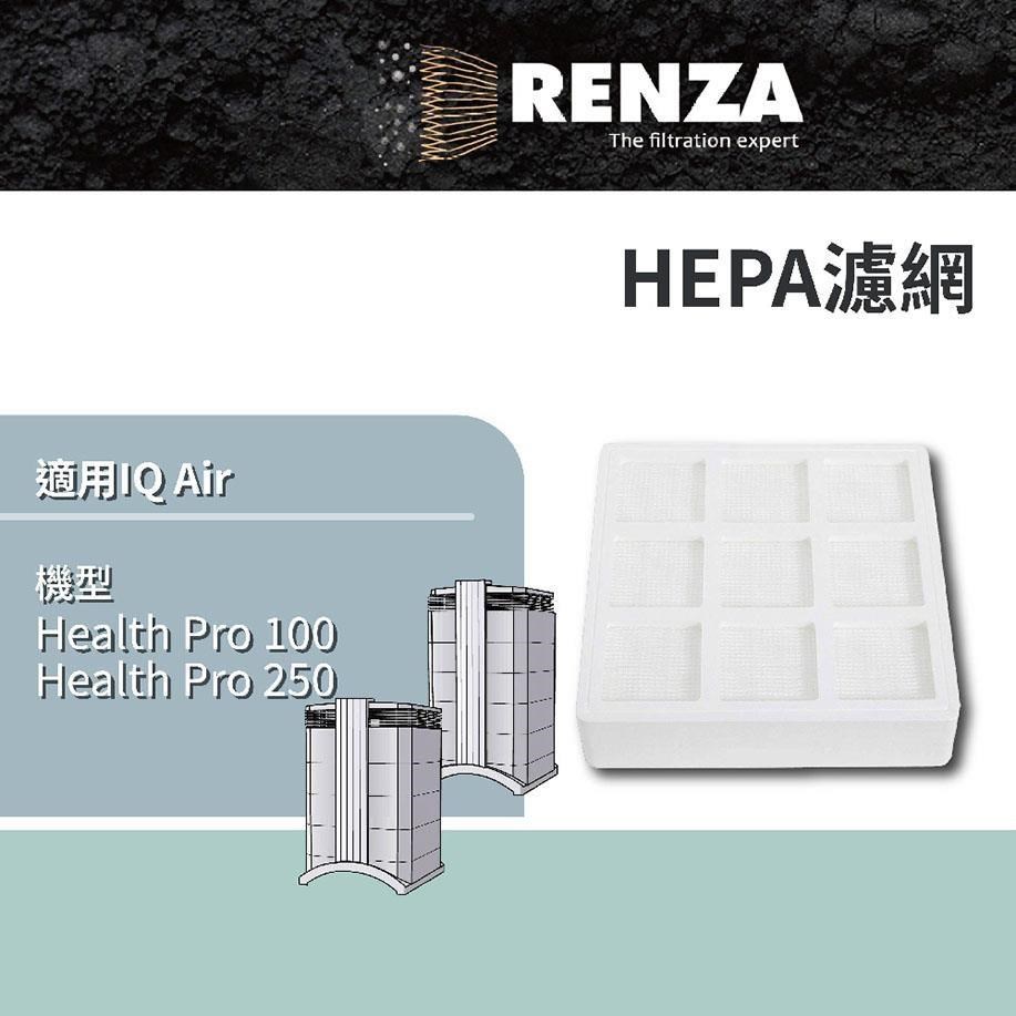 RENZA濾網 適用IQAir Health Pro 100 250 PreMax F8 HEPA前置 空氣清淨機 濾心