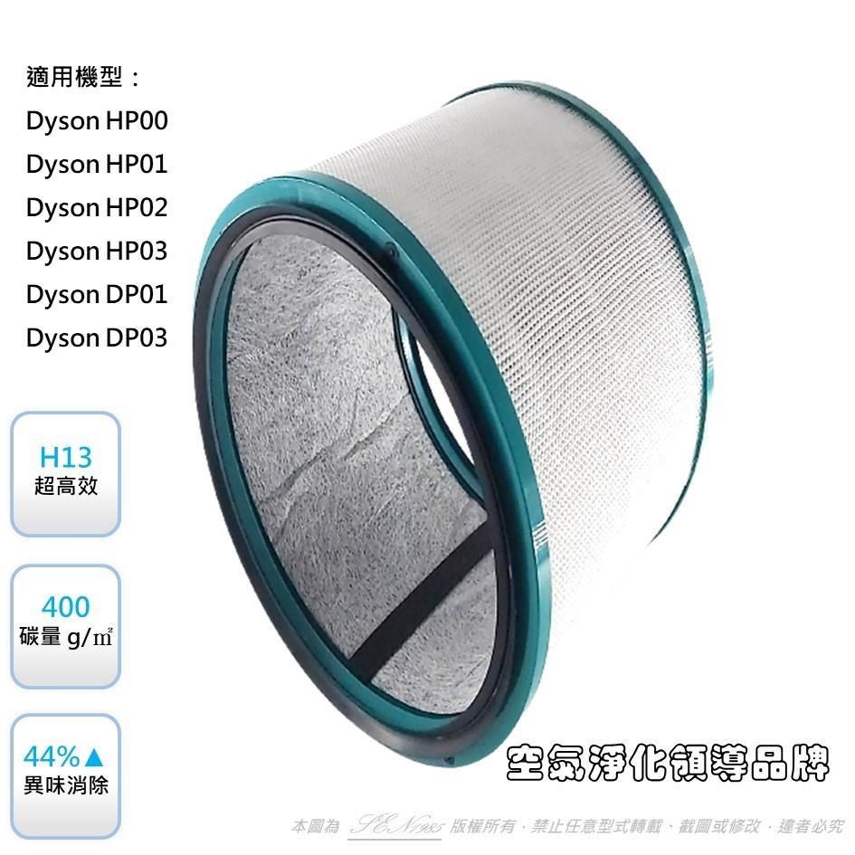 【米歐HEPA濾心】適用 Dyson Pure Cool Link HP00 HP01 HP02 HP03【兩入組】