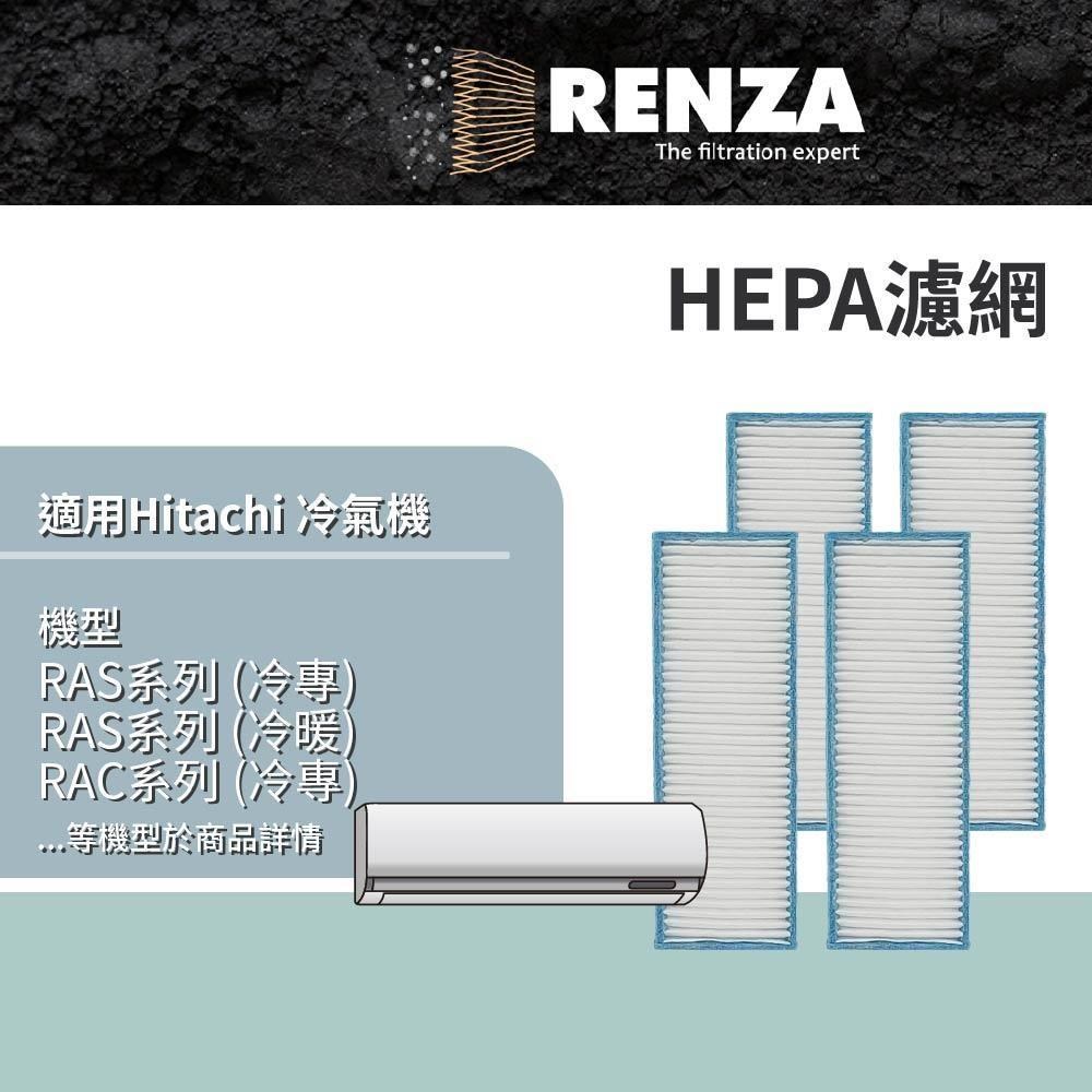 RENZA適用 Hitachi 日立 RAS系列 RAC系列 RAM系列 冷專 冷暖 冷氣機 HEPA4入
