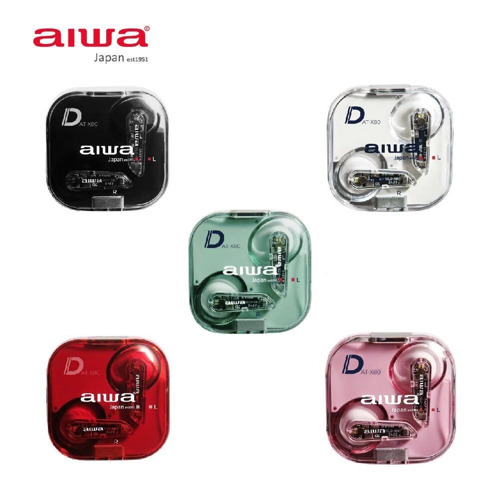 AIWA愛華 真無線藍牙耳機 AT-X80D