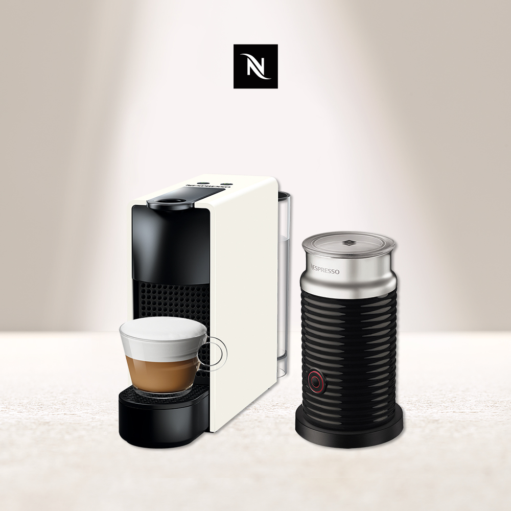 Nespresso Essenza Mini 膠囊咖啡機 Aeroccino3奶泡機 組合(可選色)