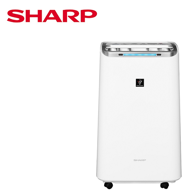 SHARP 夏普 10.5公升自動除菌離子空氣清淨除濕機 DW-L10FT-W