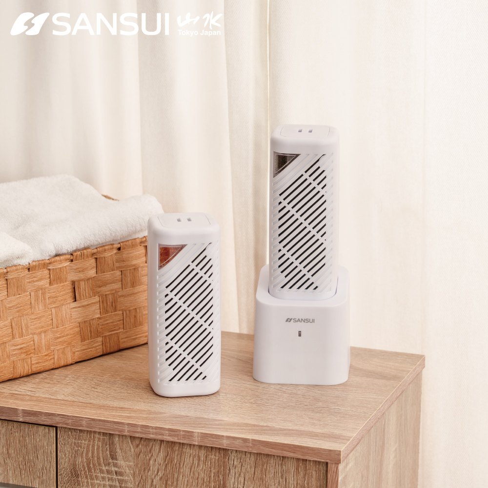 SANSUI 山水 小植淨除濕器 全配雙入組 (GRA360+NF100)+GRA360 除濕 除臭 防霉 防潮 小綠能第二代 台灣製