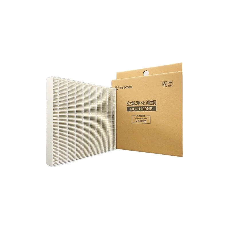 日本IRIS OHYAMA PM2.5空氣清淨除濕機12L專用濾網 IJC-H120HF