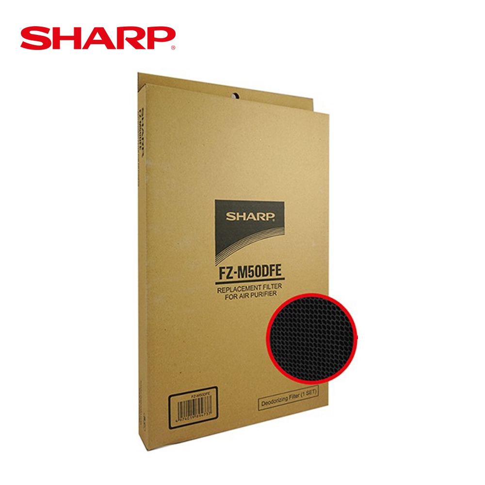 【SHARP 夏普】活性碳過濾網 FZ-M50DFE