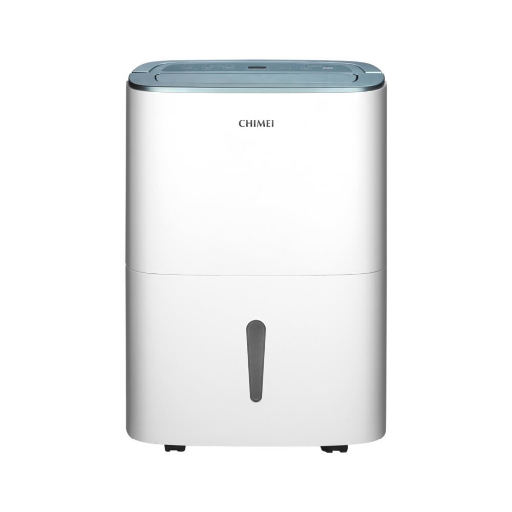 CHIMEI奇美 RH-12F5UM CHIMEI奇美 RH-12F5UM 除濕機,12L除濕量適合5-10坪空間,配備活性碳濾網有效除臭除濕,白色系設計輕巧,機身尺寸395x555x290mm,重量僅15KG。消耗功率200W,第一級能源效率,年耗電量107度,支援連續排水管接駁,水箱容量3.1-4L,電子式馬達B式除濕,110V/60Hz電源,適用臺灣氣候,1年保固BSMI R63298認證。