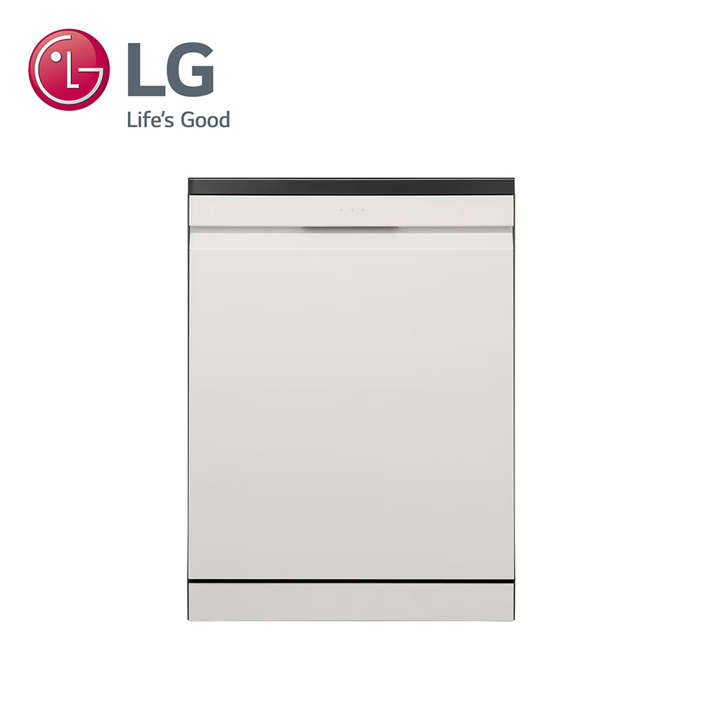 LG QuadWash™ Steam 四方洗蒸氣超潔凈洗碗機 (雪霧白)