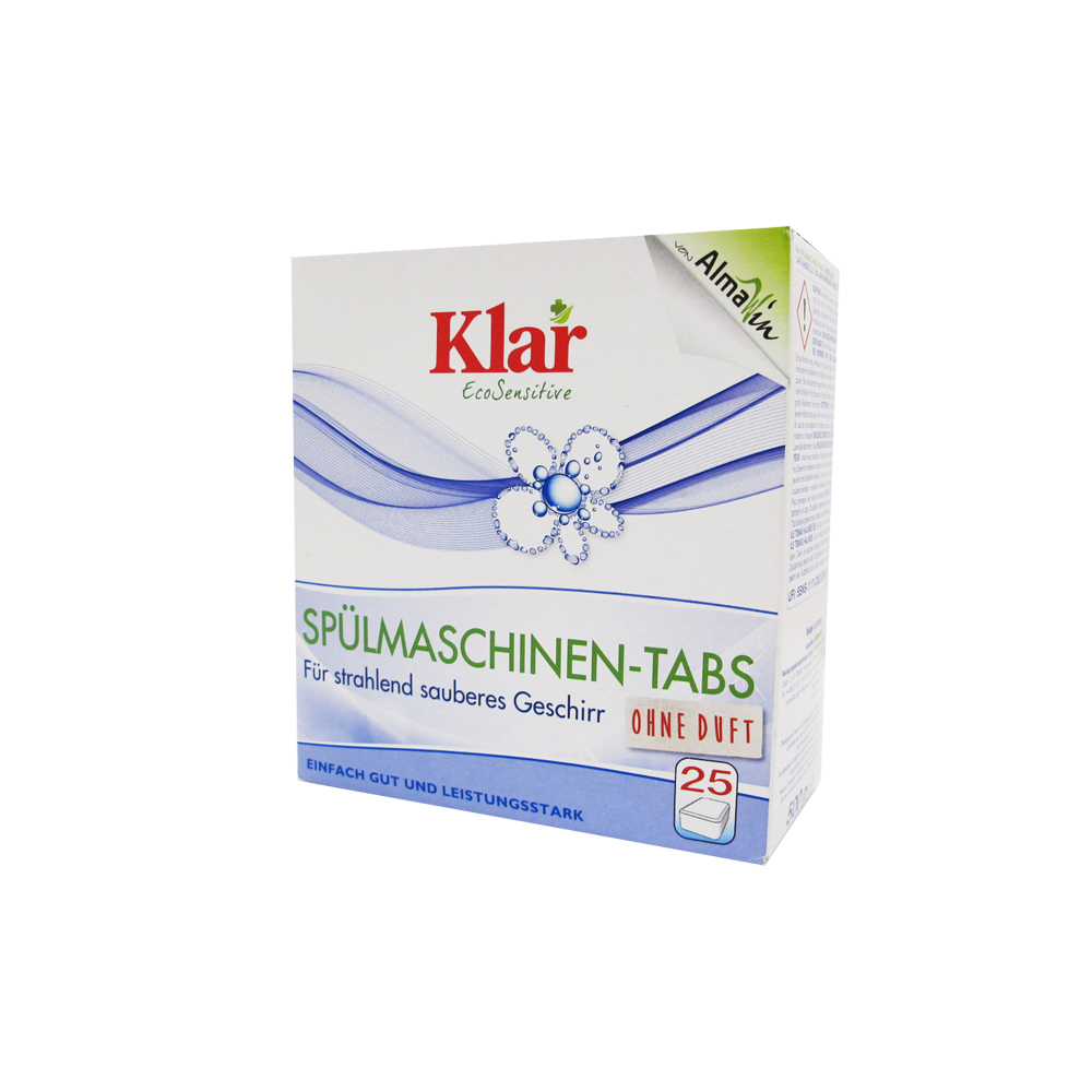 德國Klar-洗碗機專用環保洗碗錠25錠/盒