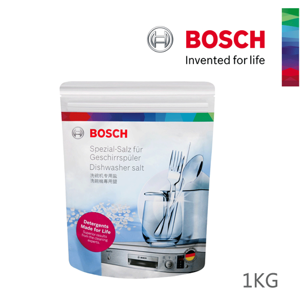 BOSCH博世 洗碗機專用軟化鹽(1kg /盒)1入