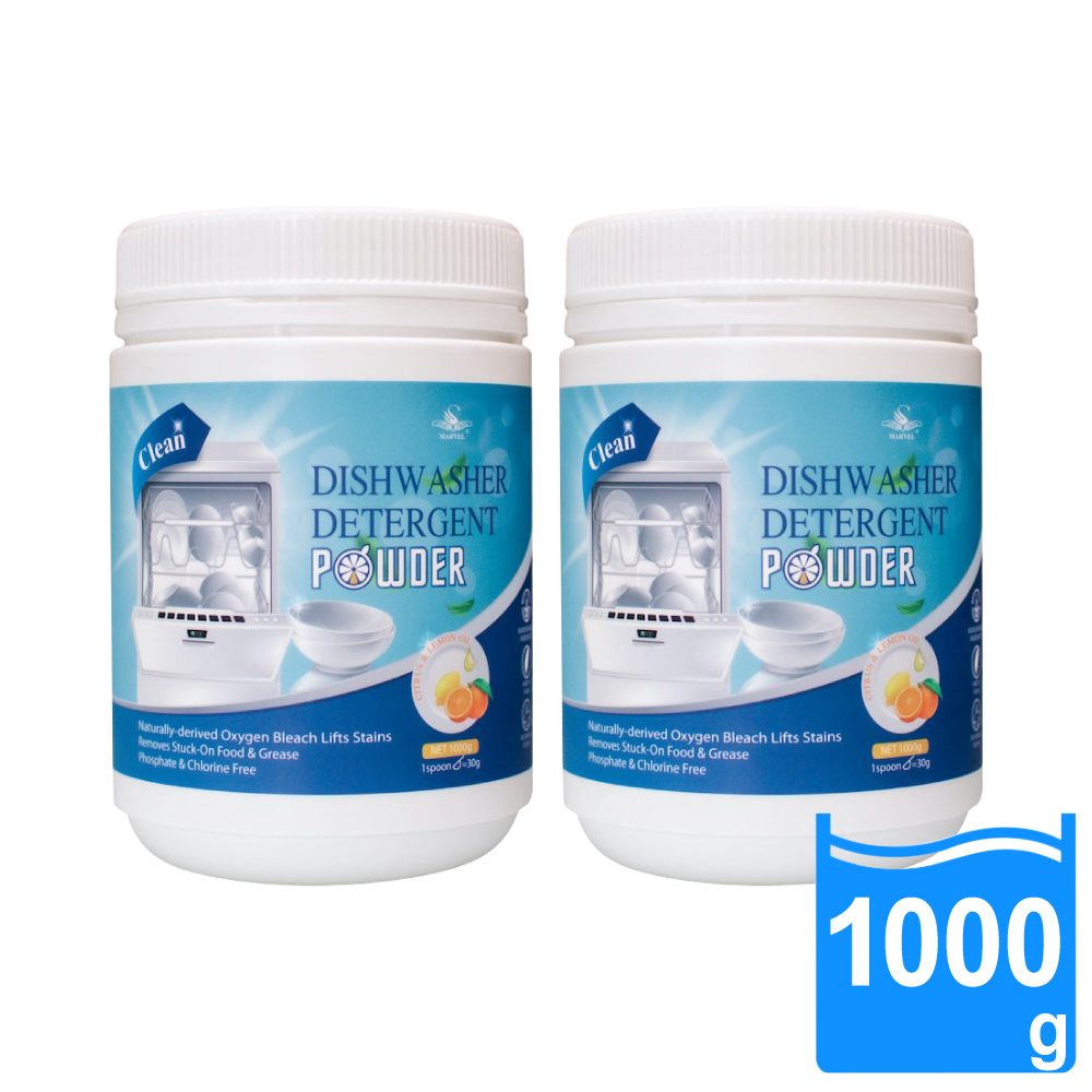 2入組 洗碗機專用洗碗粉1000g
