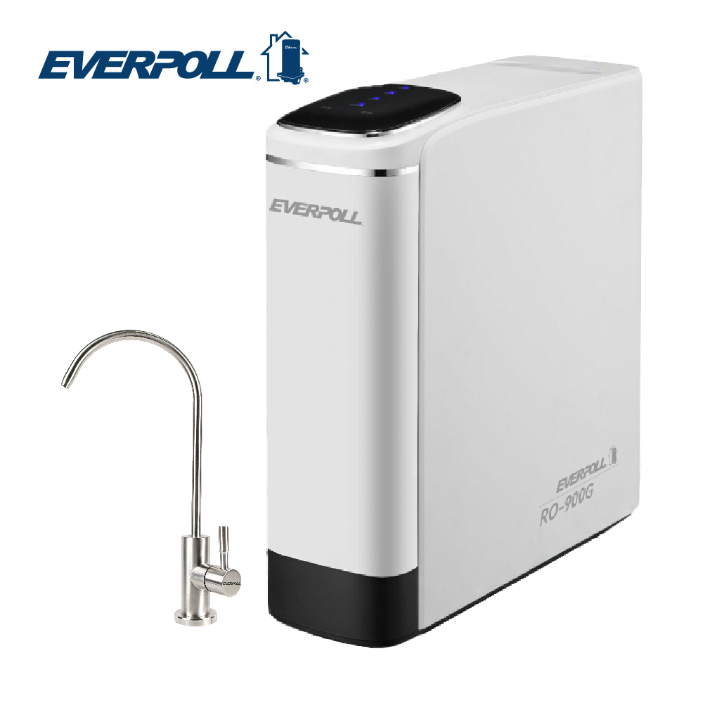 【EVERPOLL】直出RO淨水器+304不鏽鋼單冷龍頭 (RO-900G+AE-200)