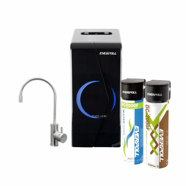 麗水生活 EVERPOLL愛科濾淨EP168廚下型雙溫無壓飲水機+DCP3000原廠公司貨EVERPOLL 淨水器 飲水機
