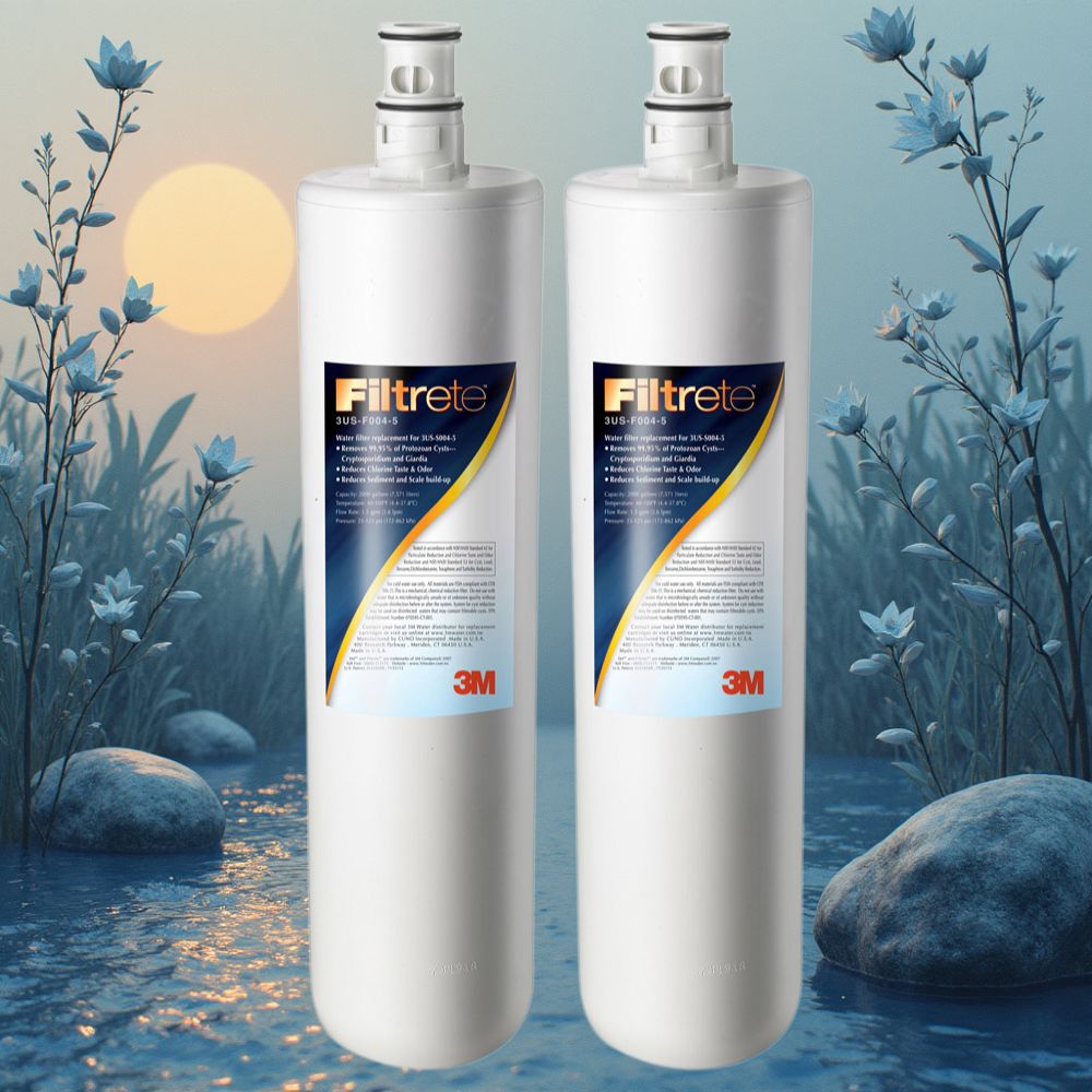 3M S004淨水器專用濾心3US-F004-5(2年份超值2入組/適用A700)