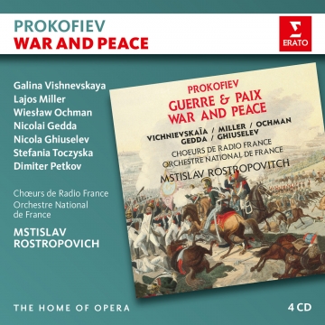 歌劇帝國 - 普羅高菲夫：歌劇《戰爭與和平》全曲 4CD