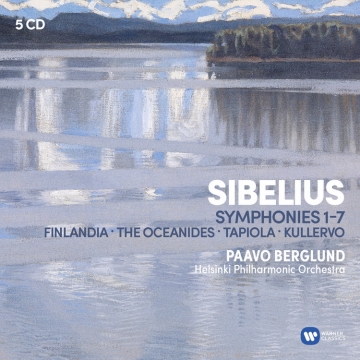 西貝流士：交響曲全集、海洋女神、庫勒沃、芬蘭頌、塔比奧拉 5CD