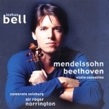 約夏．貝爾 Joshua Bell / 仲夏夜即興 - 孟德爾頌＆貝多芬︰小提琴協奏曲 CD