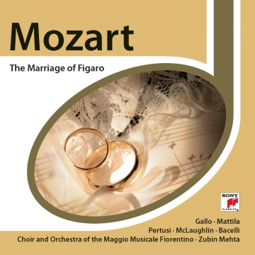祖賓．梅塔(指揮) / 莫札特 Mozart：費加洛婚禮(選粹) CD