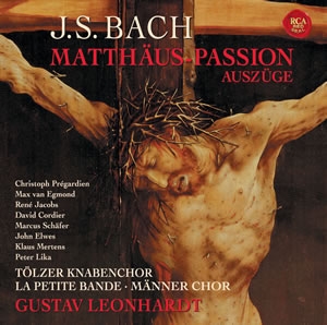 雷翁哈特(指揮) / 巴哈：馬太受難曲(選粹) Matthäus-Passion CD