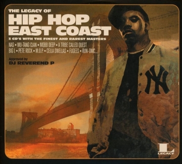 傳奇東岸嘻哈 The Legacy of Hip Hop East Coast 3CD