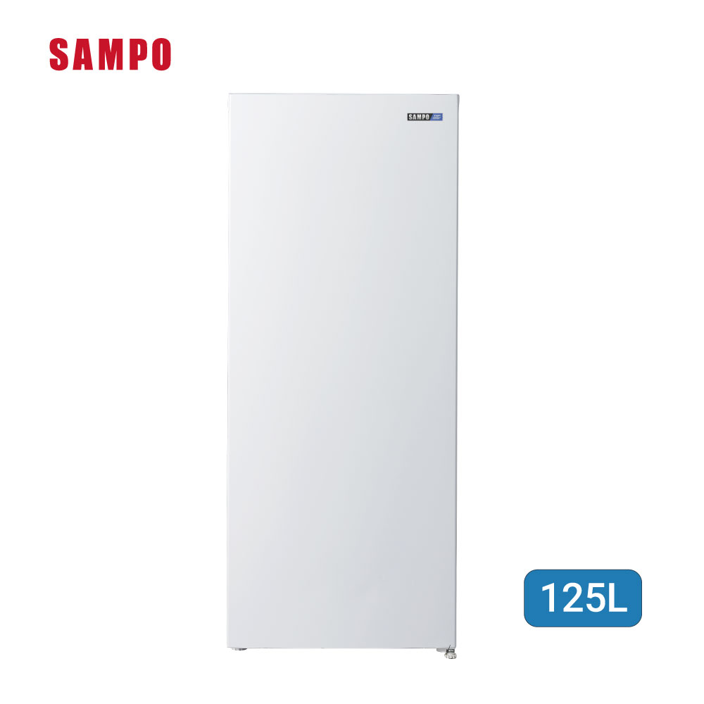 SAMPO 聲寶125公升風冷無霜變頻直立式冷凍櫃 SRF-125FD