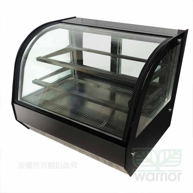 Warrior 2尺4 弧形玻璃蛋糕櫃 (HM700C-P-HG)