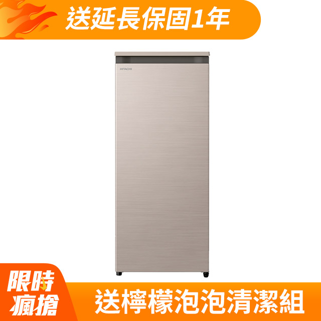 HITACHI 日立 113公升直立式冷凍櫃 R115ETW星燦金(CNX)