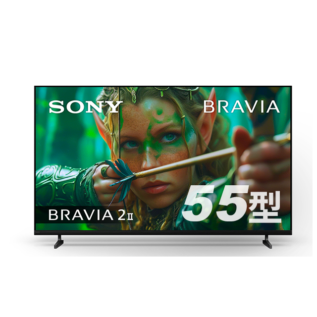 SONY 索尼 BRAVIA 2II 55吋 4K-X1 Google TV顯示器 APP語音萬用遙控器 (Y-55S20M2)