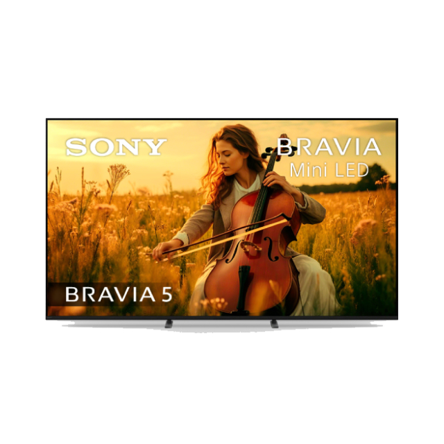SONY 索尼 BRAVIA 5 75型XR Mini-LED 4K APPLE認證 Google TV智慧顯示器 (Y-75XR50) 含超薄壁掛架+電視情境燈