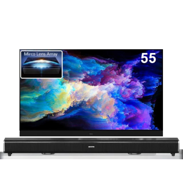 Panasonic 國際牌 55吋 4K OLED 144Hz AI智慧連網液晶螢幕電視 TV-55Z95AGT+2.2聲道全音域環繞聲霸