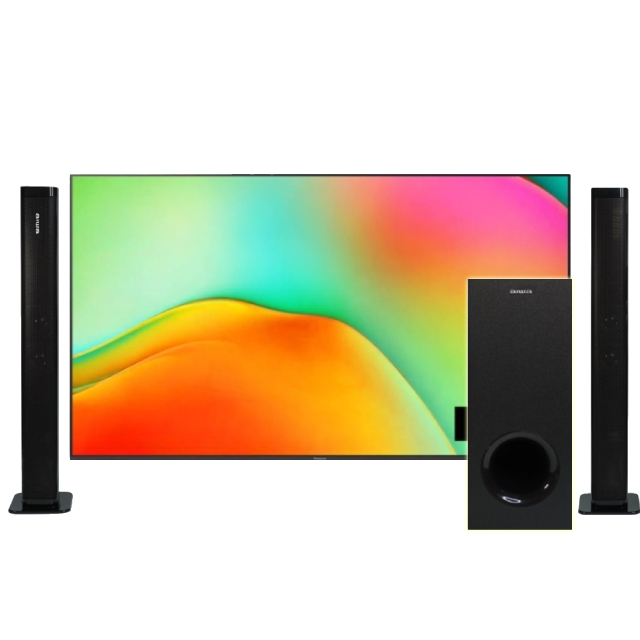 Panasonic 國際牌 43吋4K連網HDR液晶電視 含無線重低音劇院聲霸 TN-43W80BGT