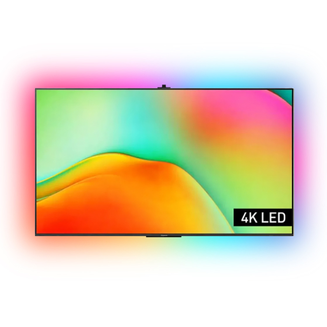 Panasonic 國際牌 50型4K HDR APPLE認證 Google TV智慧聯網液晶顯示器 含超薄壁掛架+電視情境燈 (TN-50W70BGT)