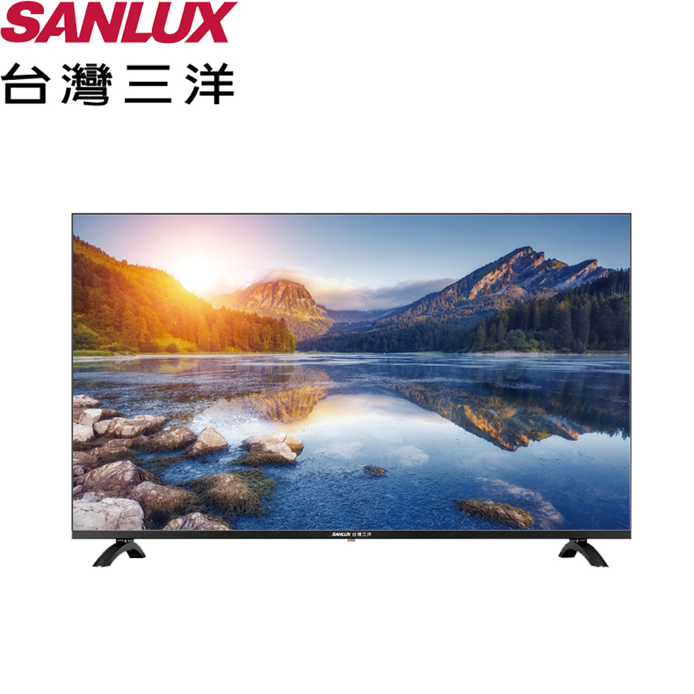 SANLUX 台灣三洋 43型HD液晶顯示器含視訊盒 SMT-43MB3