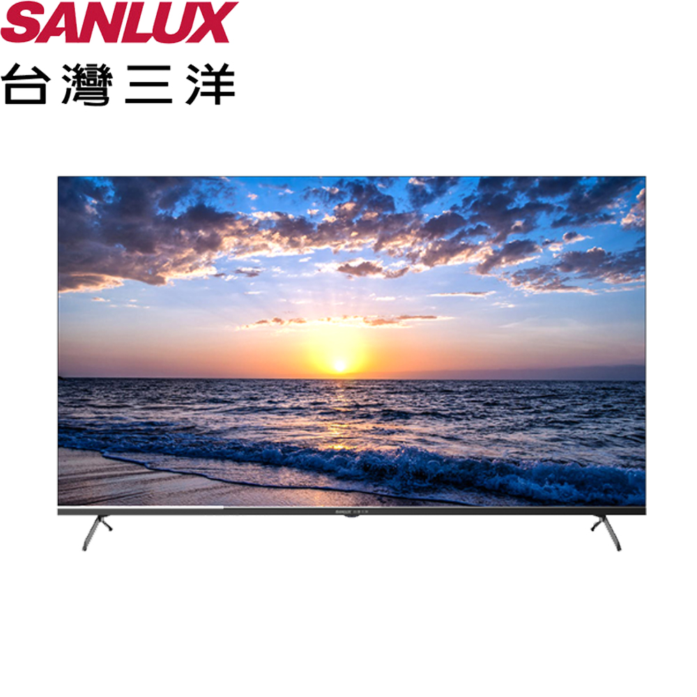 SANLUX 台灣三洋 65型4K QLED智慧聯網液晶顯示器無視訊盒 SMT-65FQ3