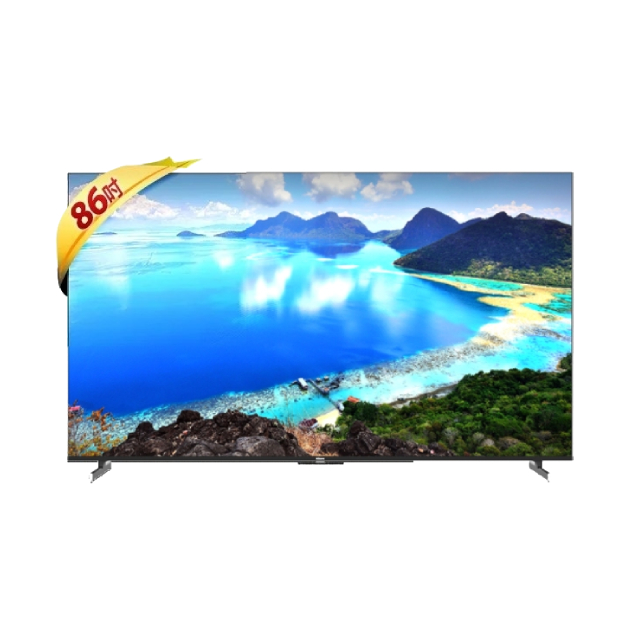 Hikers 86吋 4K QLED Google TV 量子點智慧語音極窄邊框顯示器 含WIFI攝影機 H86QZ1G