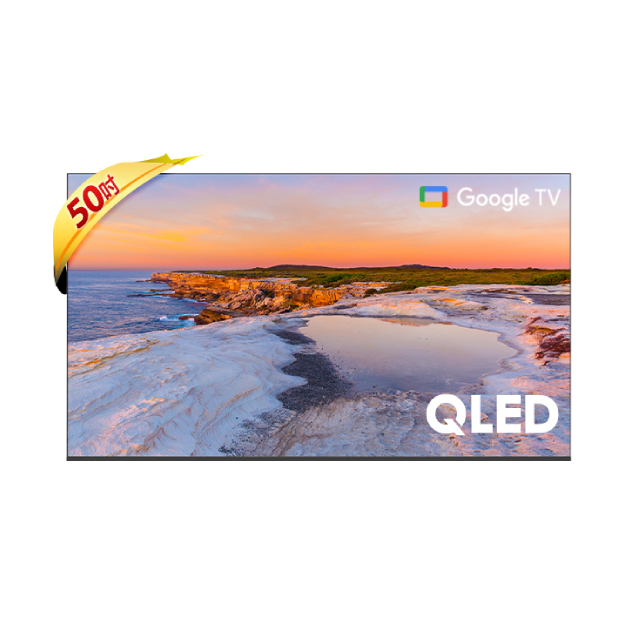 Hikers 50吋 4K HDR QLED Google TV 量子點智能聯網液晶螢幕顯示器 H50QFZG