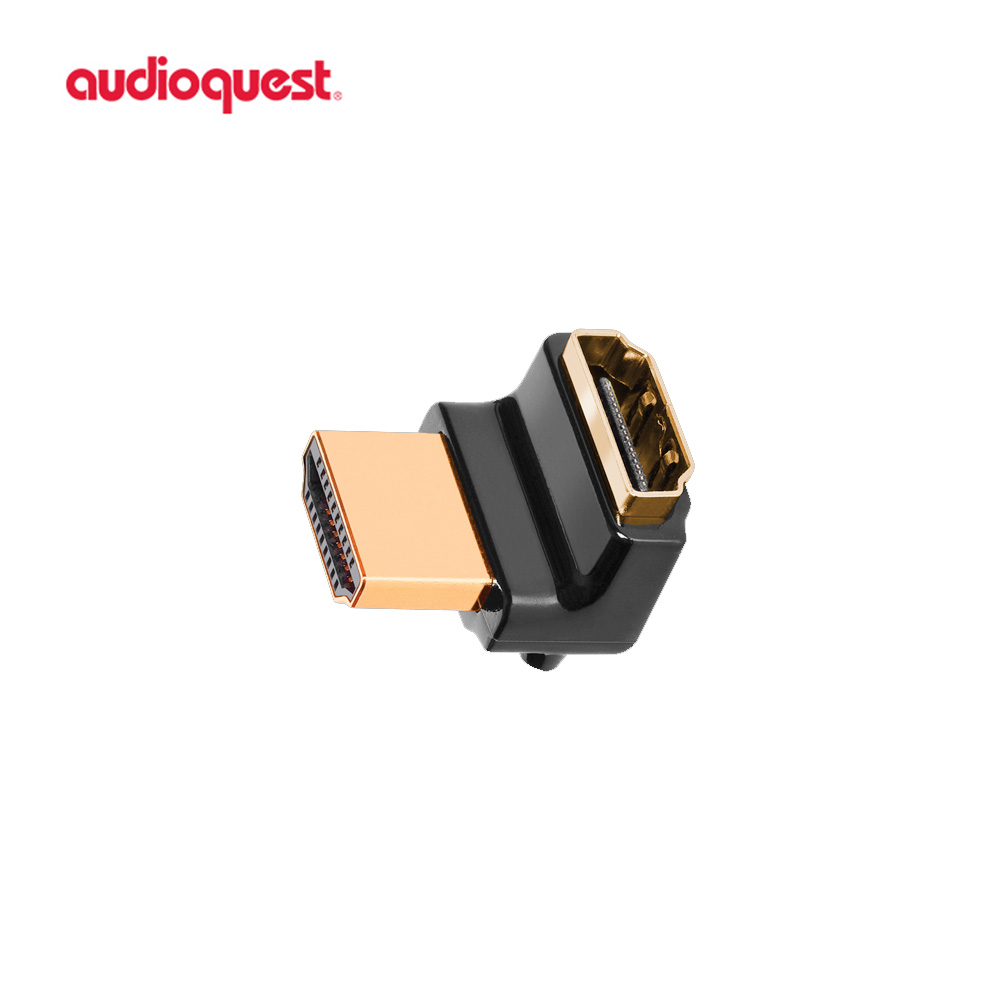 美國線聖 Audioquest HDMI 90˚/W 轉接頭