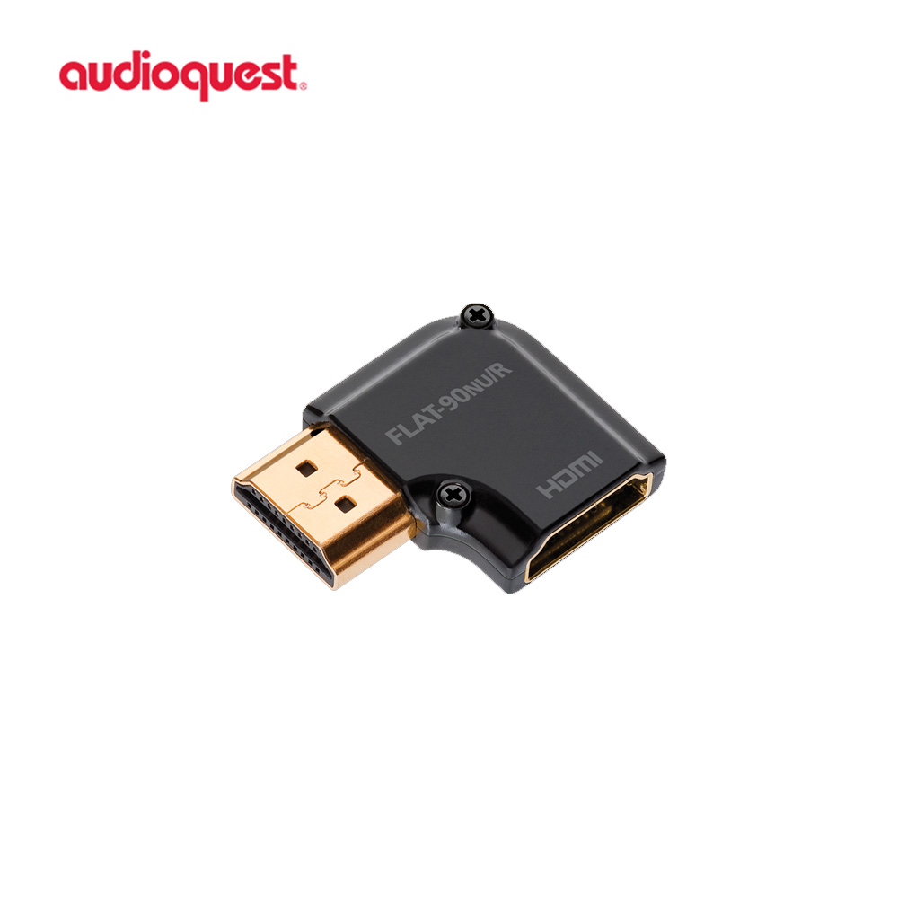 美國名線 Audioquest HDMI 90˚/NU/R 轉接頭