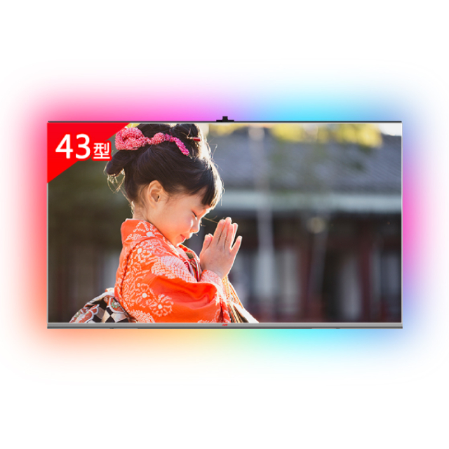 JVC 43吋 QLED金屬量子點GoogleTV 4K HDR雙杜比連網液晶顯示器43XQD