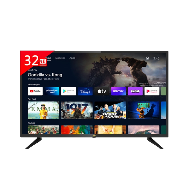 JVC 32吋Google認證HD連網液晶顯示器32M