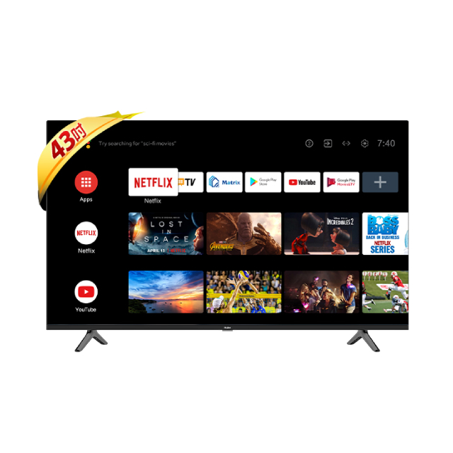 Haier 海爾 43吋 FHD LED Google認證 安卓11.0 AI聲控液晶螢幕顯示器 H43K7FGD