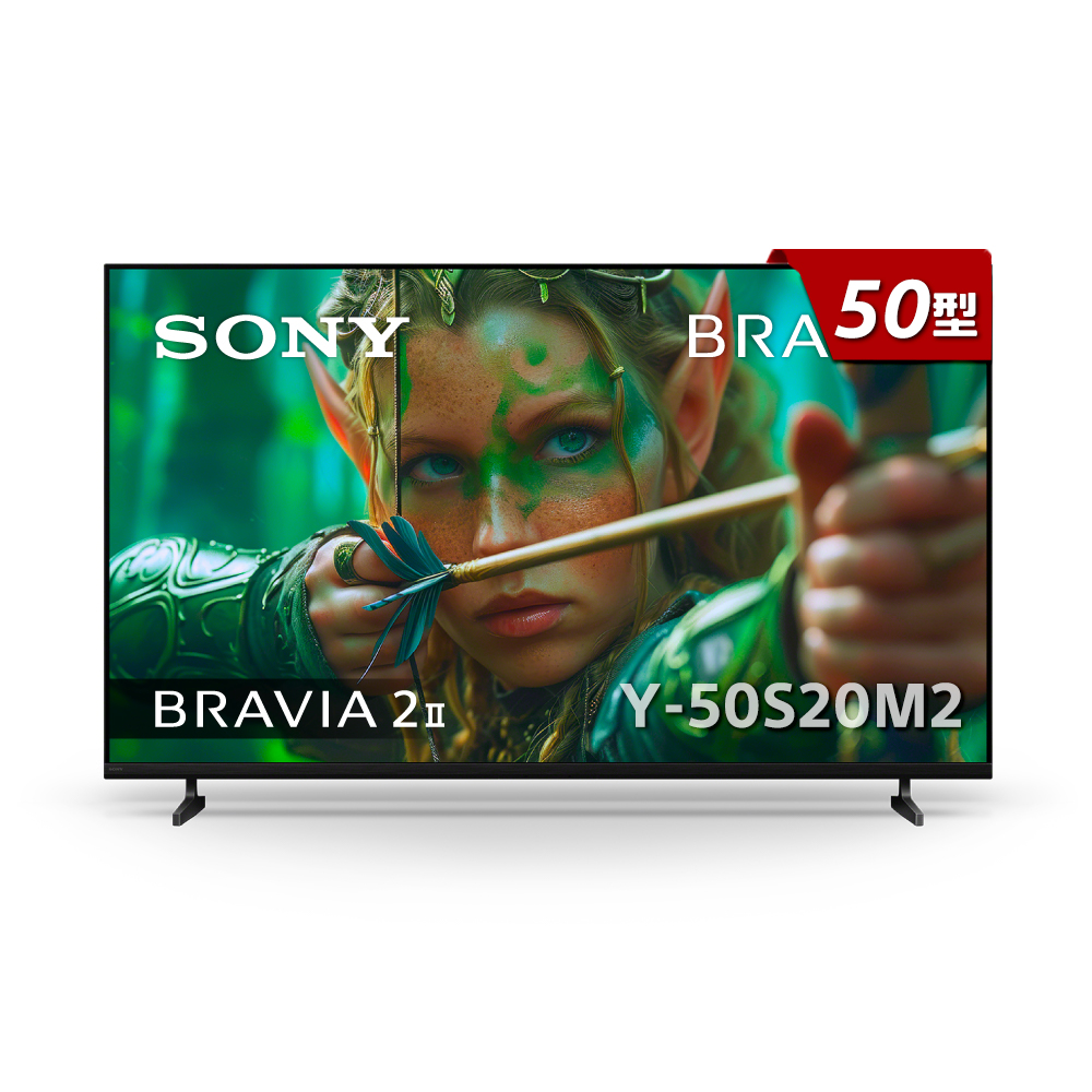 SONY 索尼 BRAVIA 2II 50型 4K X1Google TV顯示器 Y-50S20M2